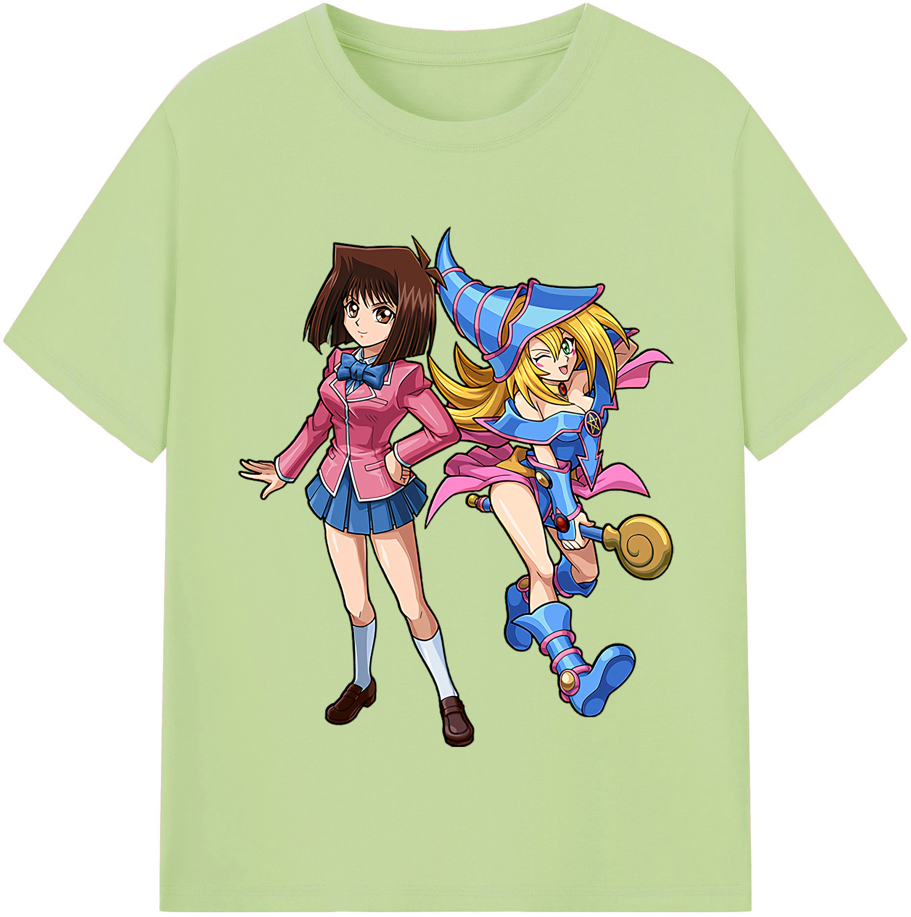 （画像用） 遊☆戯☆王 Yu-Gi-Oh! 綿100％半袖Tシャツ（フロントプリント）
